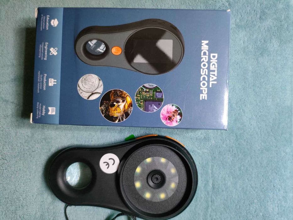 microscop digital portabil cu lentilă macro super 500x