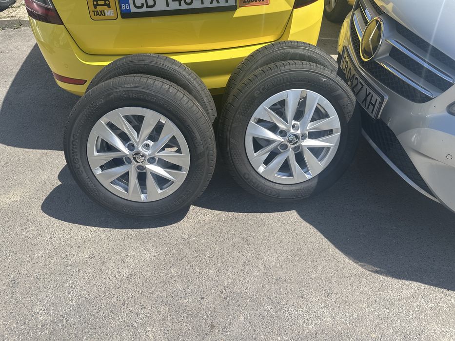 4бр.нови оригинални джанти Шкода Фабия 15”