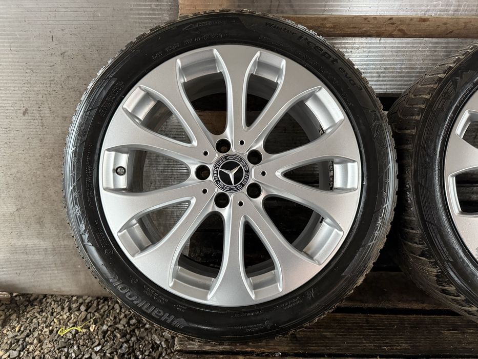 Jante Mercedes E class w213 originale 245 45 18 hankook iarna 2022