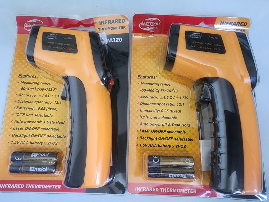 Ko‘p diapazonli elektron termometr — -50°C dan +500°C gacha aniqlikda