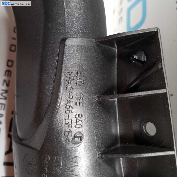 Conducta Presiune Aer Radiator Intercooler Turbo Turbina Turbosuflanta Volkswagen Golf 6 PLUS 2.0 TDI CBDA CBDB CBDC 2008 - 2014 Cod 5N0145840F [2693]