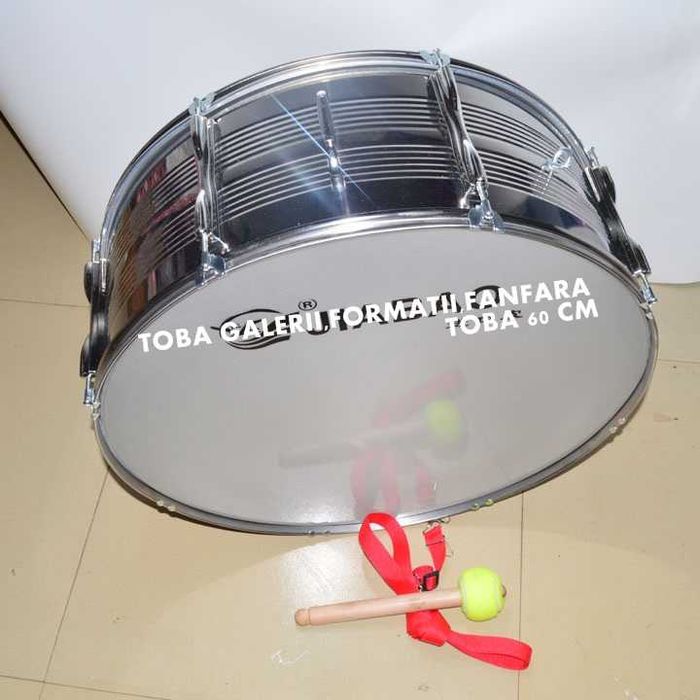 Toba mare profesionala 60cm,ham si ciocan,ideala galerii,colind,noua!