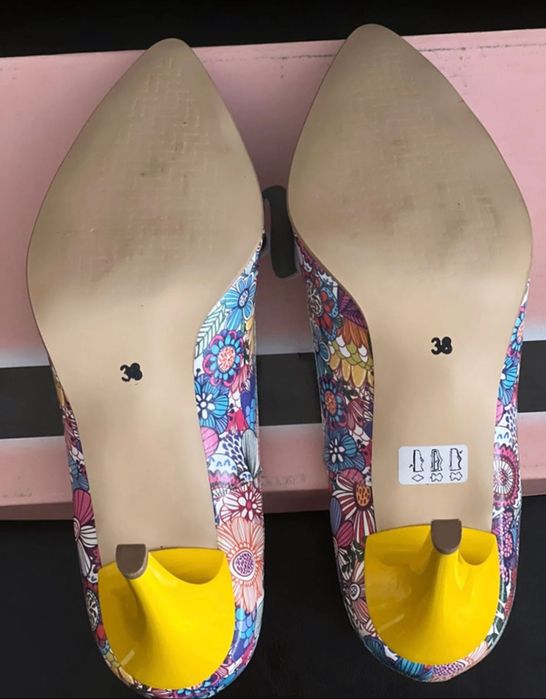 Stiletto piele naturală