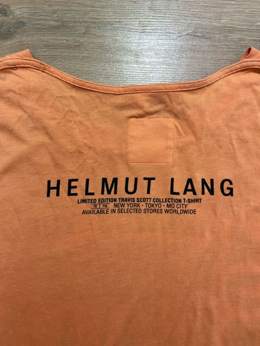 Helmut Lang x Travis Scott мъжка тениска S-M