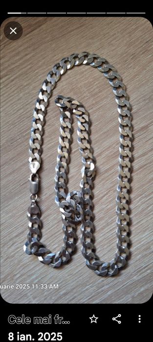 Lanț argint bărbați