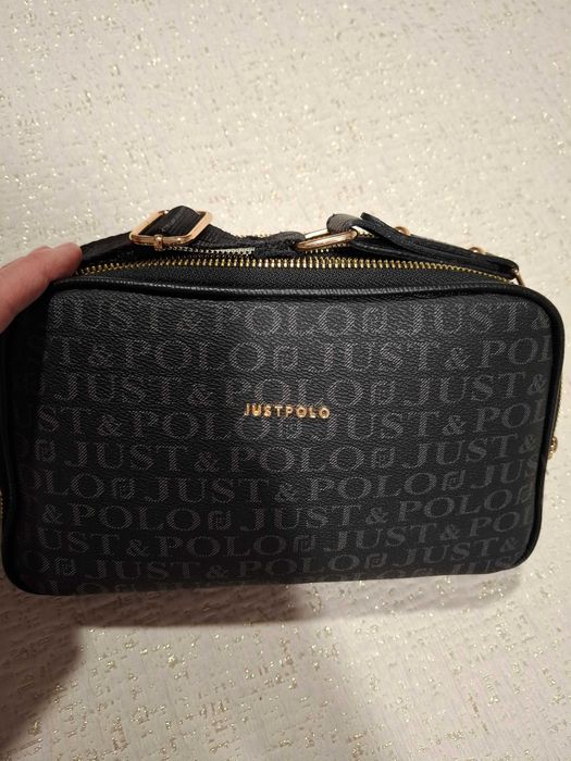 Дамска кожена чанта и портфейл