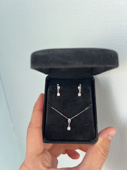 Бриллиант Серьги и Колье от ZEN