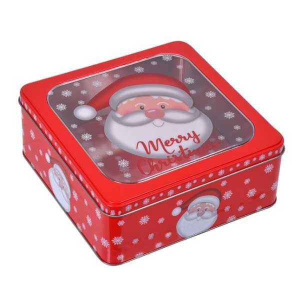 Коледна кутия Mercado Trade, За сладки, Метал, Различни модела