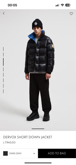 Geaca Moncler Dervox Barbati nr3 Originala!