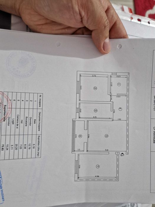 Apartament 3 camere de vanzare, boxa+parcare, valea lupului, strada Mestecanis
