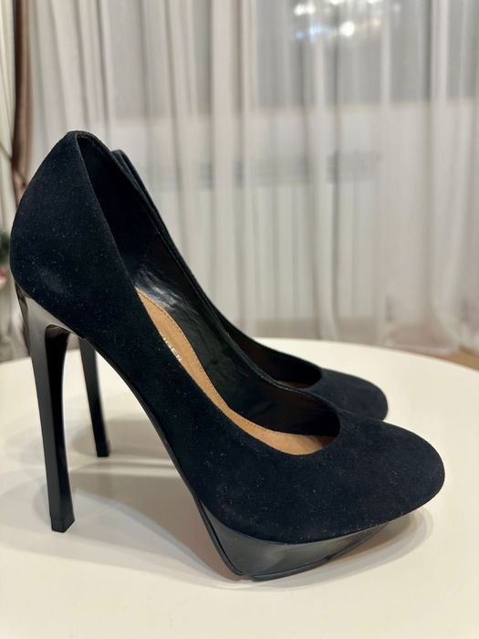 Туфли замшевые, размер 36