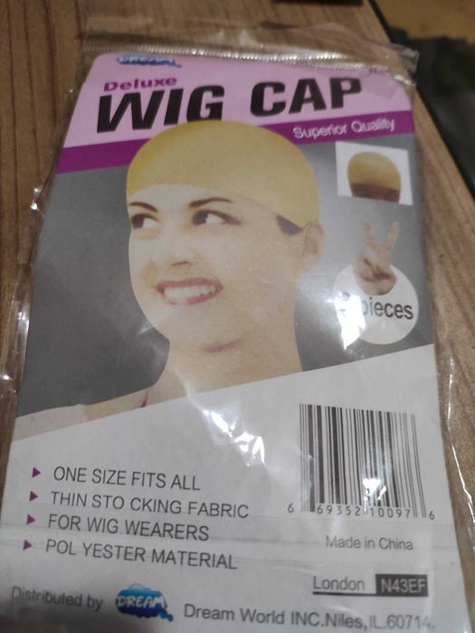 Шапка за перука, перуки - 2бр. в опаковка