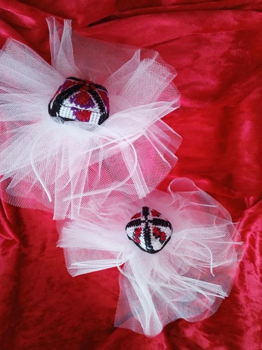 Ободок с национальной тюбетейкой Ироки