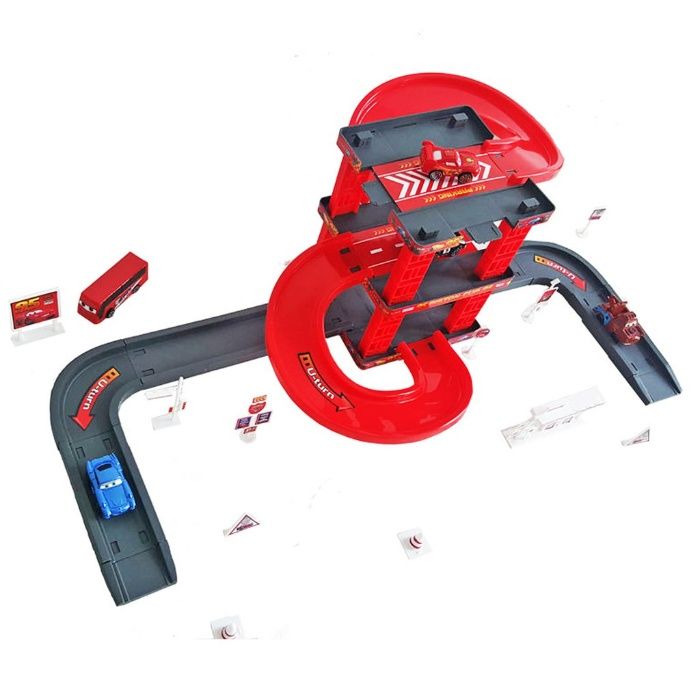 Паркинг гараж Cars - Колите с 5 колички 85699