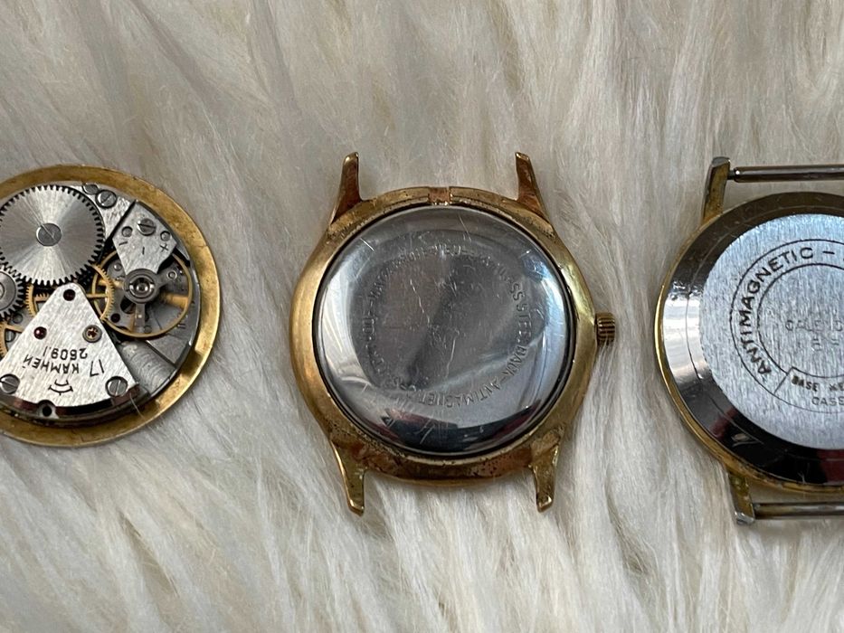 4 Ceasuri Elvetiene + Sovietice Mecanice Defecte 120 lei