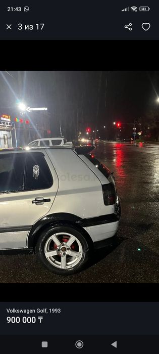 Golf 3 1.8 моновпрыск