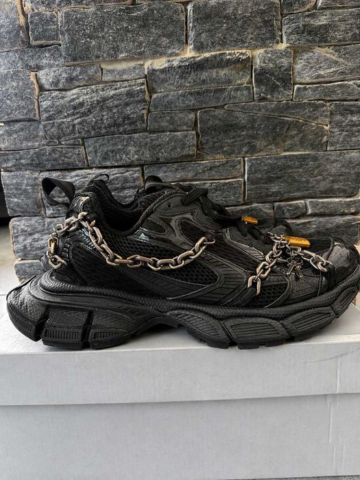 НАЛИЧНИ 43 номер BALENCIAGA 3 XL chain Black БЪРЗА доставка