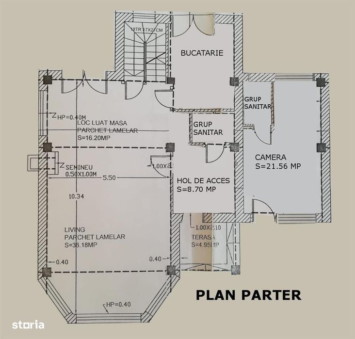 Casa individuala, 323 mp utili, teren de 1000 mp - Selimbar - Triajulu