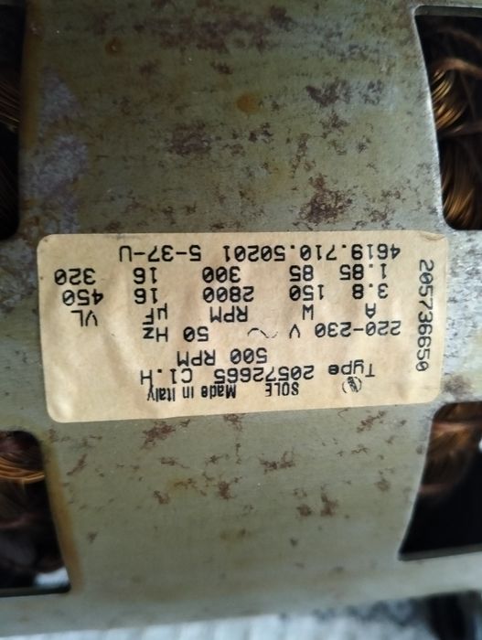 Motor mașină Whirlpool