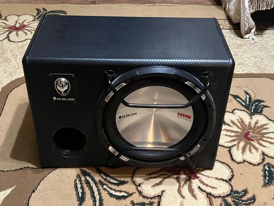 Сабвуфер ES-OLOM 12 дюйм, 3600W, мощный бас