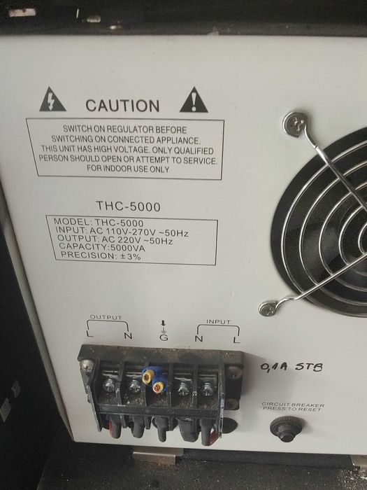 Protectie Stabilizator Supratensiune AVR Well AVR-SRV-10000VA-6000W WL