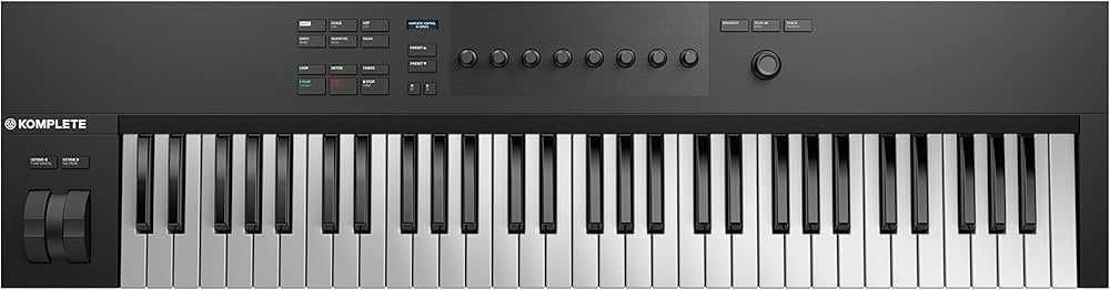 Claviatura MIDI Native Instruments Komplete Kontrol A61, 61 clape semi-grele, ecran OLED | UsedProducts.Ro