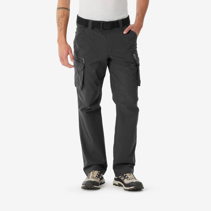 Pantalon de drumeție Nh500 Cargo gri - produs resigilat Decathlon