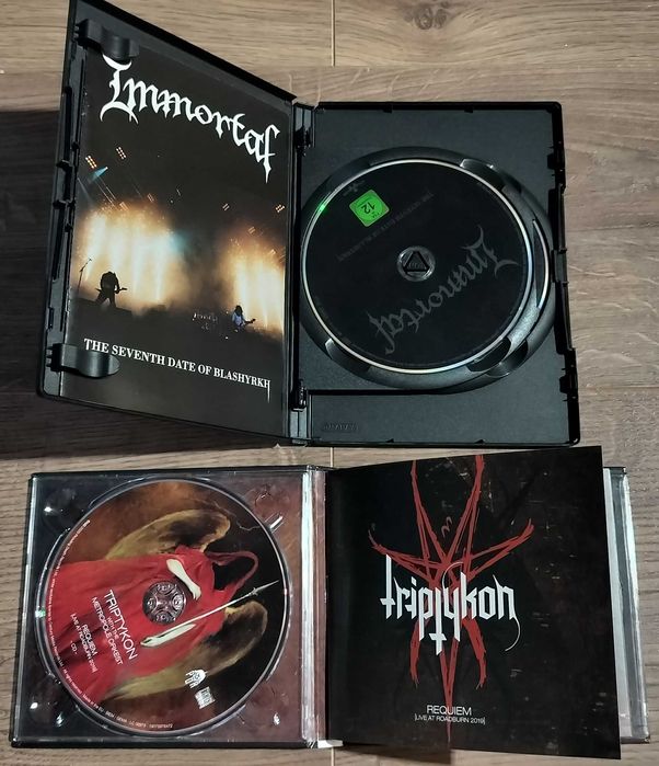 Immortal, Emperor, Opeth, Triptykon Lot CD DVD