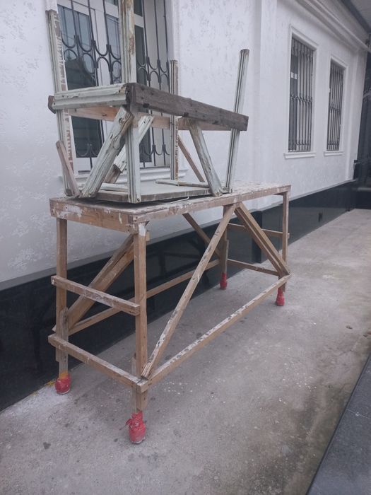 Деревянные леса 3 штуки