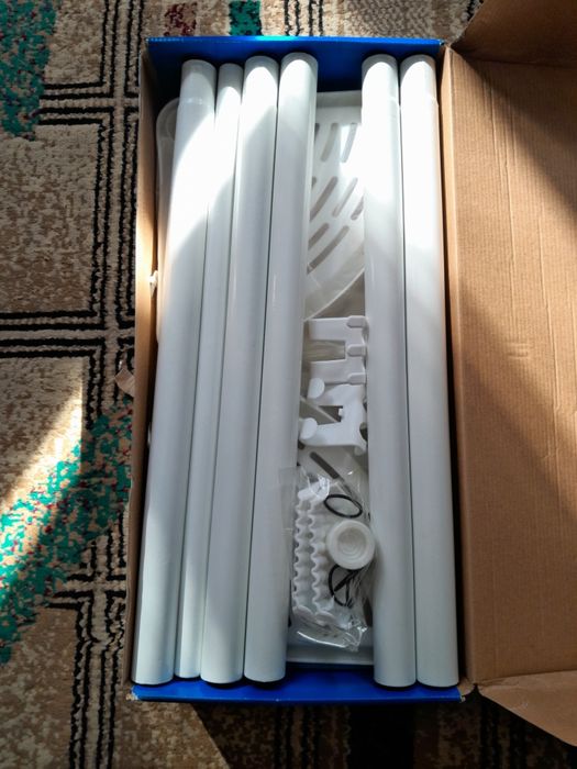 Угловая полка для ванны