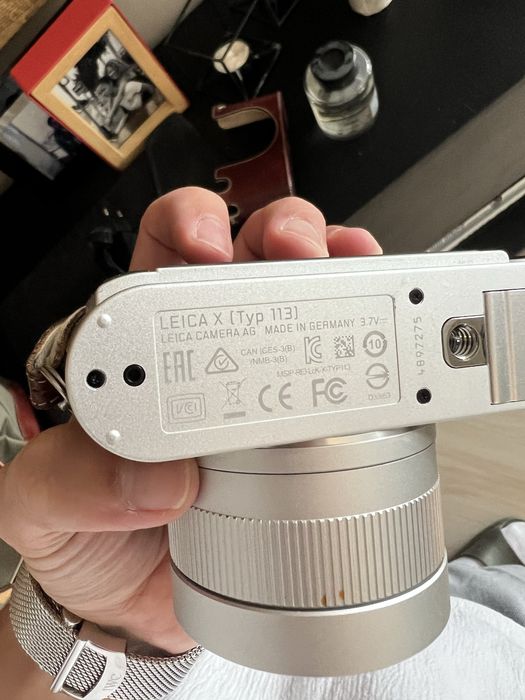 Leica X (Typ 113) – пълен комплект + 3 батерии + кожен калъф