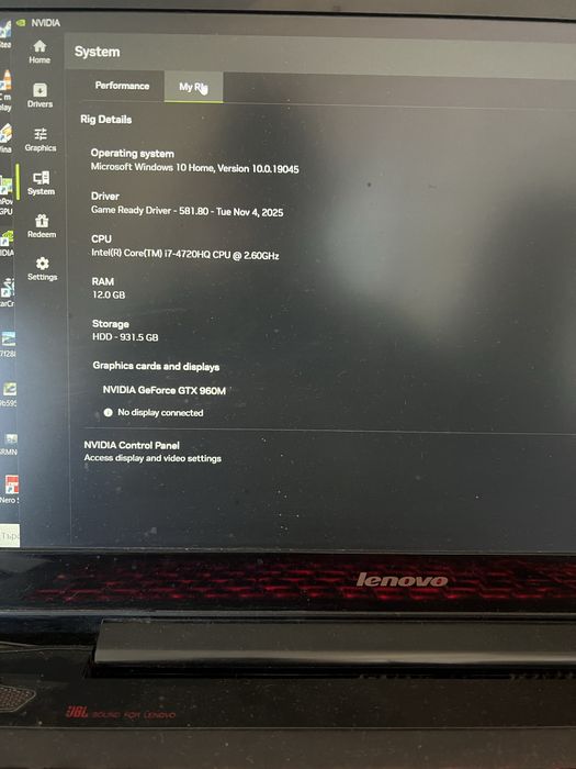 Lenovo Y50-70 GTX 960M i7 4720HQ