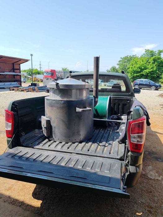 Cazan PROFESIONAL complet din INOX alimentar tuica/palica/rachiu 140L