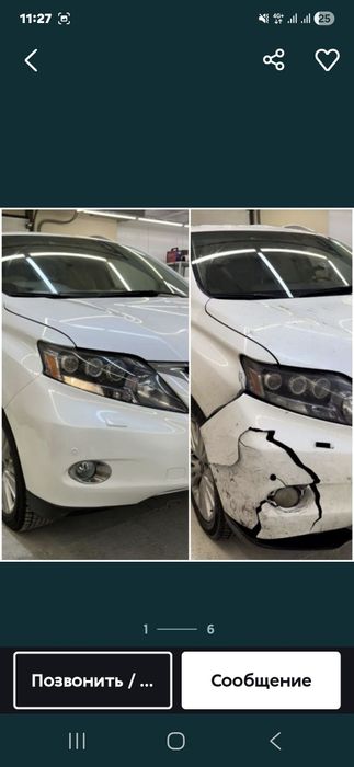 Ремонт бамперов, Покраска бампера, Установка бампера