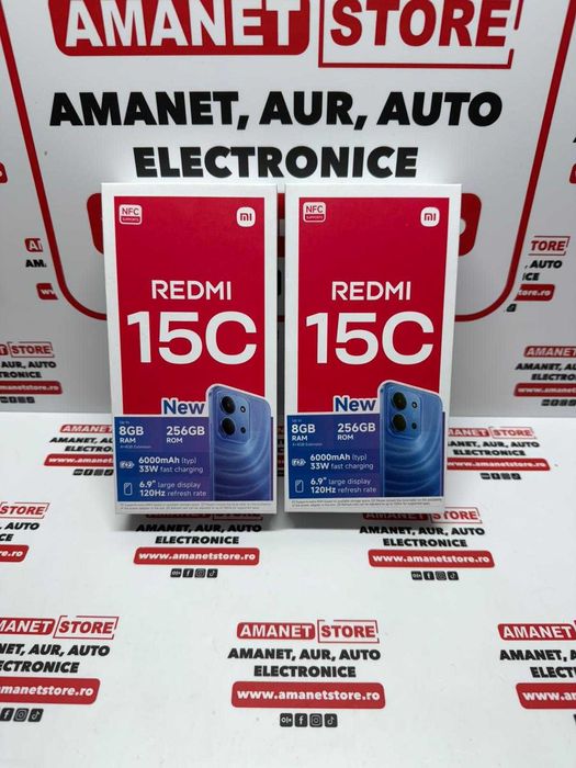 Xiaomi Redmi 15C 256GB Sigilat Amanet Store Braila [14083 14084]