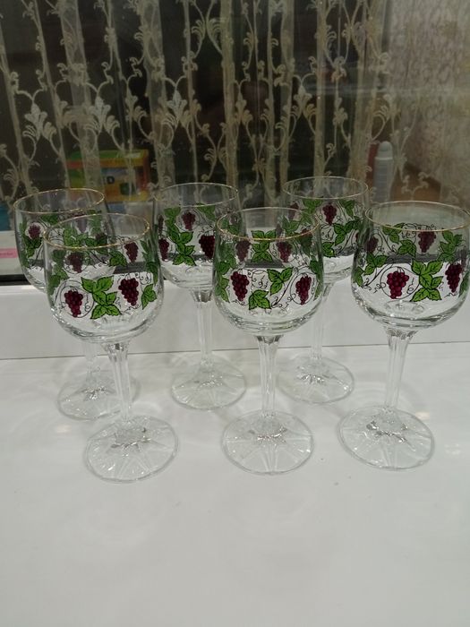 Богемия - Чехия 6 фужеров