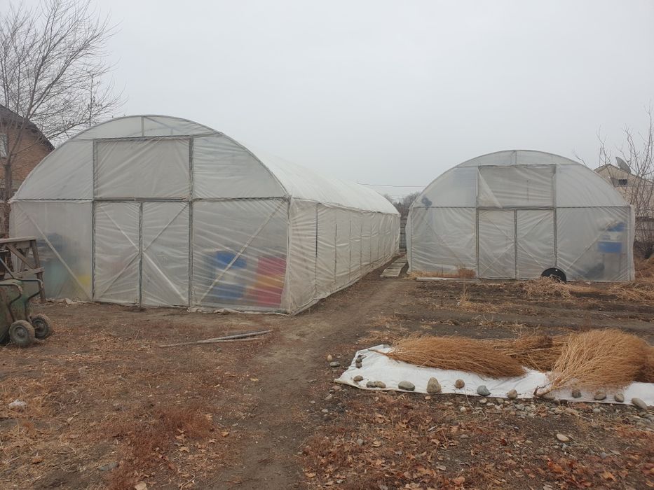 Теплица в сборе с всеми наворотами