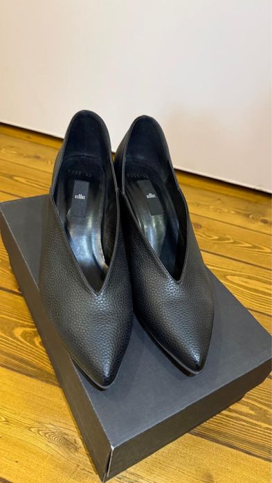 Туфли черные, фирма Elle, Турция