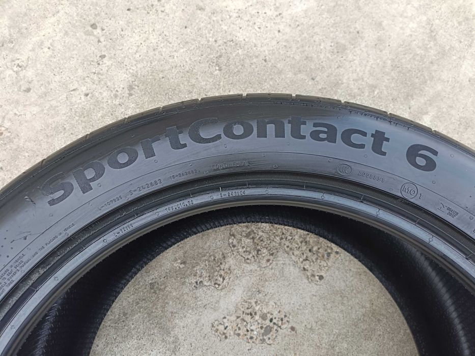O anvelopa vara 315 40 21 Continental SportContact 6 cu 6,8 mm 2923