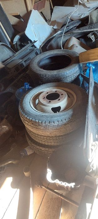 Диски с резиной на газель.