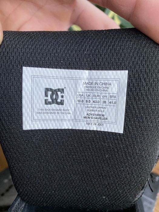 Papuci DC shoes marimea 43 noi