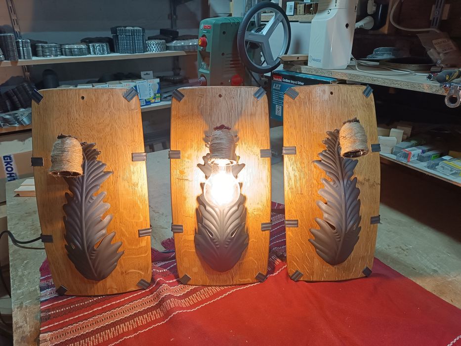 Ръчна изработка на битово осветление.