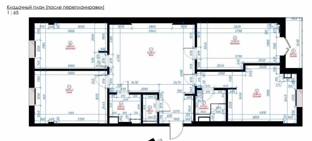 Квартира Ж/К Comfort House 4/7/9 124 кв.м