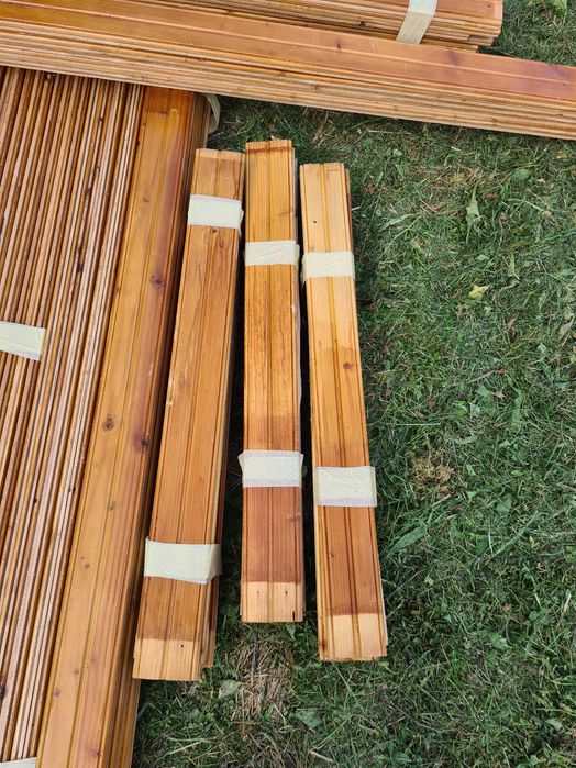 Lambriu lemn lacuit vechi