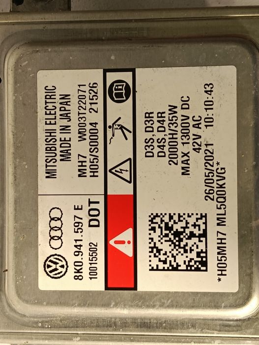Баласт ксенон / Оригинални / VW Touareg 7P Mitsubishi 8K0941597E W003T22071