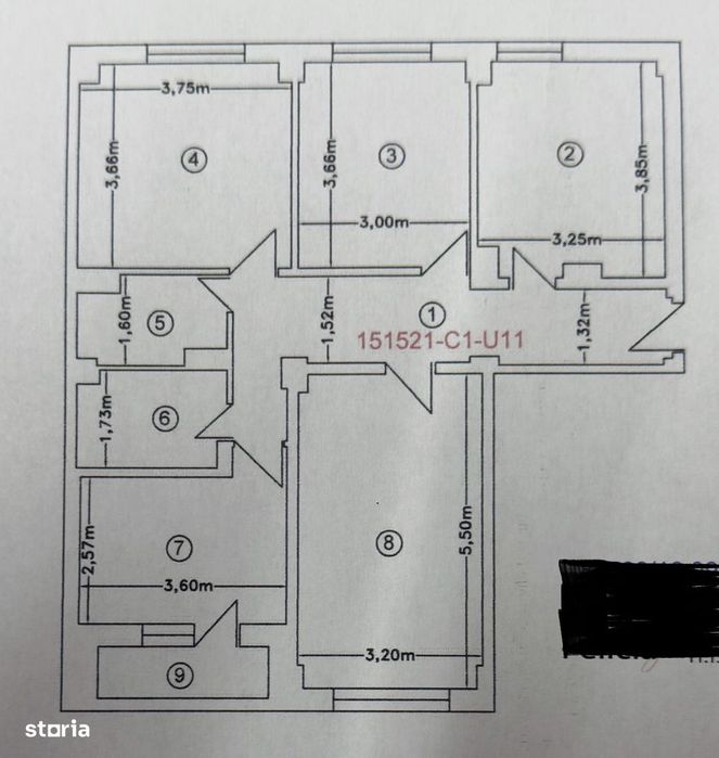 Apartament 4 camere, Intrare Micro 17