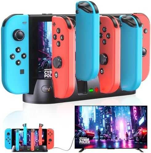 Нова Докинг станция за Nintendo Switch/Switch OLED HDMI 4K за Joy-Con