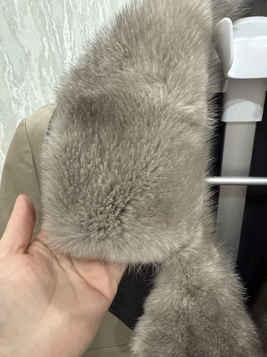 Продам плащ с подкладом кролика