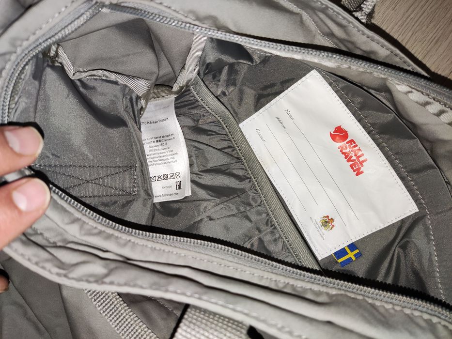 Fjällräven®Сак Kanken Totepack 23710 Сив, чанта, раница