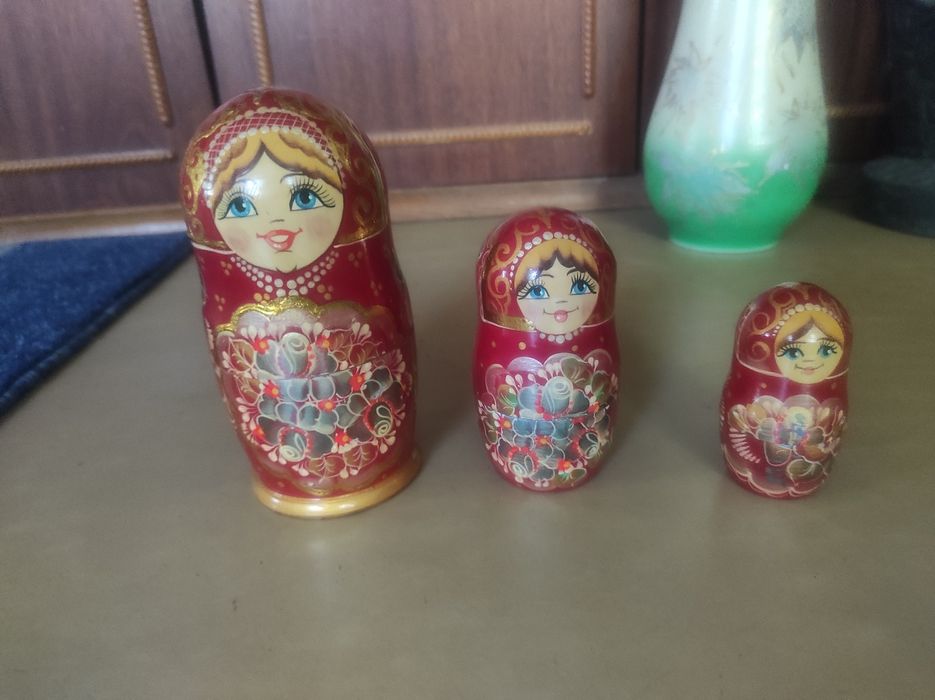 Матрешки 3 шт 3000 тг